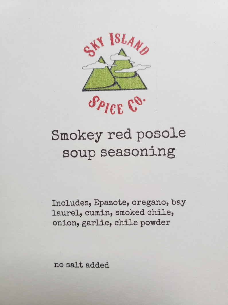Smokey red posole seasoning